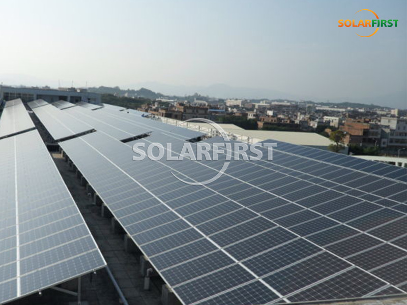 60KWp Roof Aluminum Bracket Shandong, China #