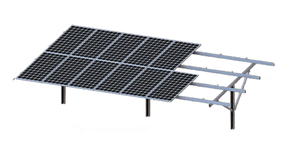 Ground power station solution: Dual-material system of hot-dip galvanized steel /ZAM alloy