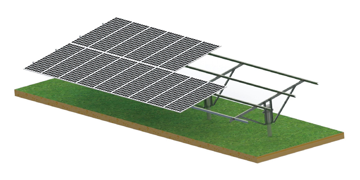 Ground power station solution: Dual-material system of hot-dip galvanized steel /ZAM alloy