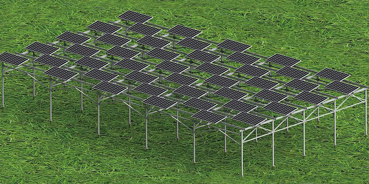 Ground power station solution: Dual-material system of hot-dip galvanized steel /ZAM alloy