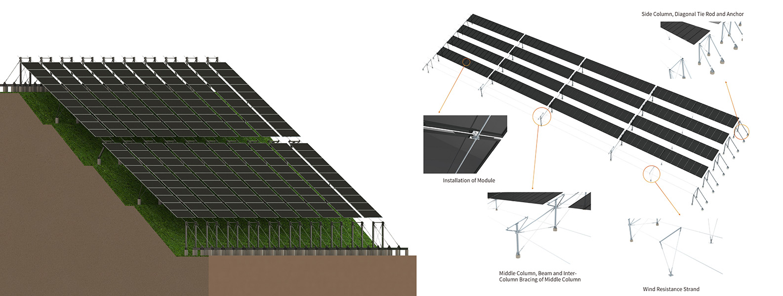 30% Less Steel vs Fixed Structure | SF Flexible System
