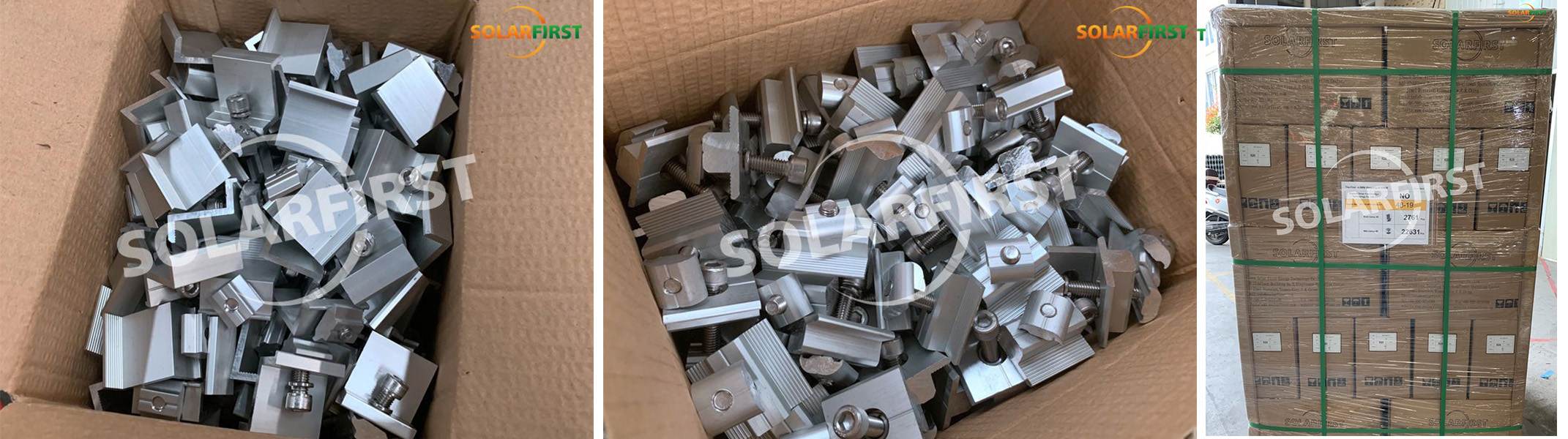 Packaging and transportation of solar tracking systems