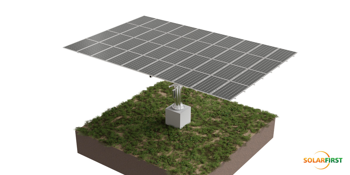 Horizon Duo Multi-Point Drive Solar Tracker Full System | 1500V Compatible