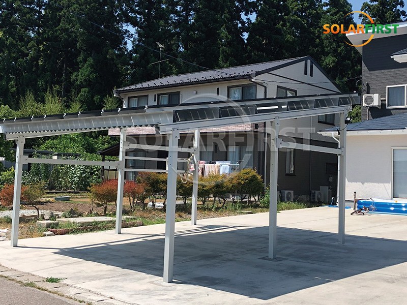 40KWp Photovoltaic Carport Project in Japan