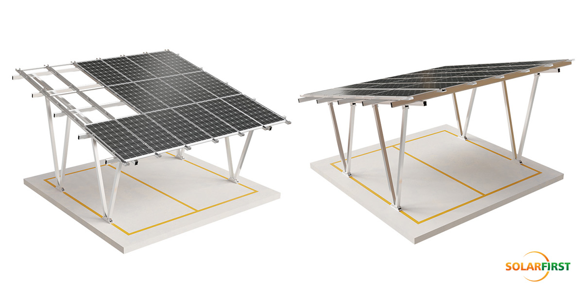This residential solar carport kit provides an all-in-one solution that combines canopy shelter with renewable power generation.